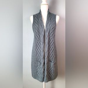 Carraig Donn Knit Sweater Vest Merino Wool